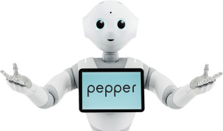 上野駅の『パンダPepperくん』の目つきが話題にw