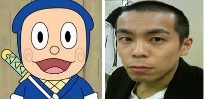 アニメキャラを男性有名人に当てはめてみるトピ