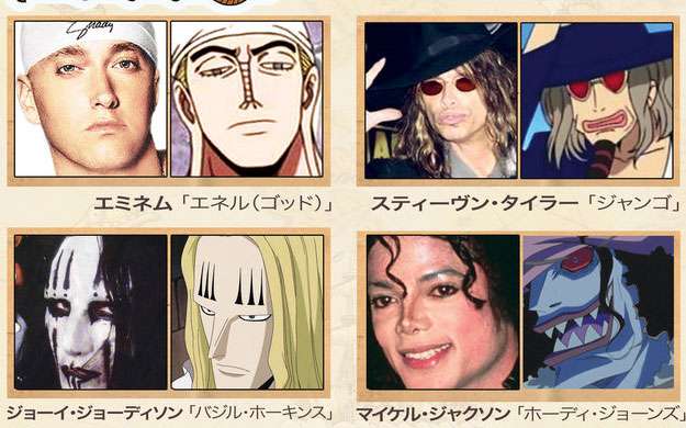 アニメキャラを男性有名人に当てはめてみるトピ