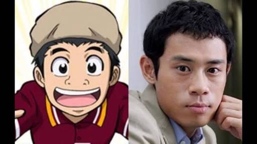 アニメキャラを男性有名人に当てはめてみるトピ