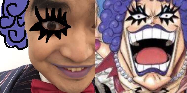 アニメキャラを男性有名人に当てはめてみるトピ