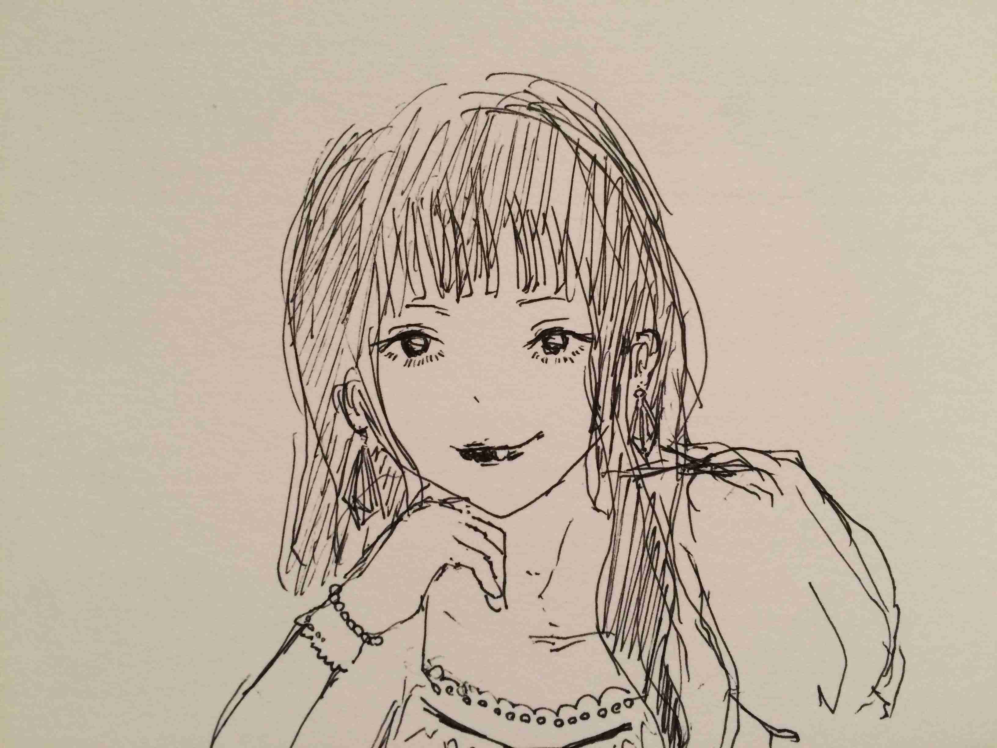 女の子の絵を描くトピ Part5