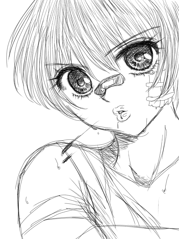 女の子の絵を描くトピ Part5