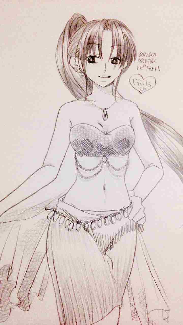女の子の絵を描くトピ Part5