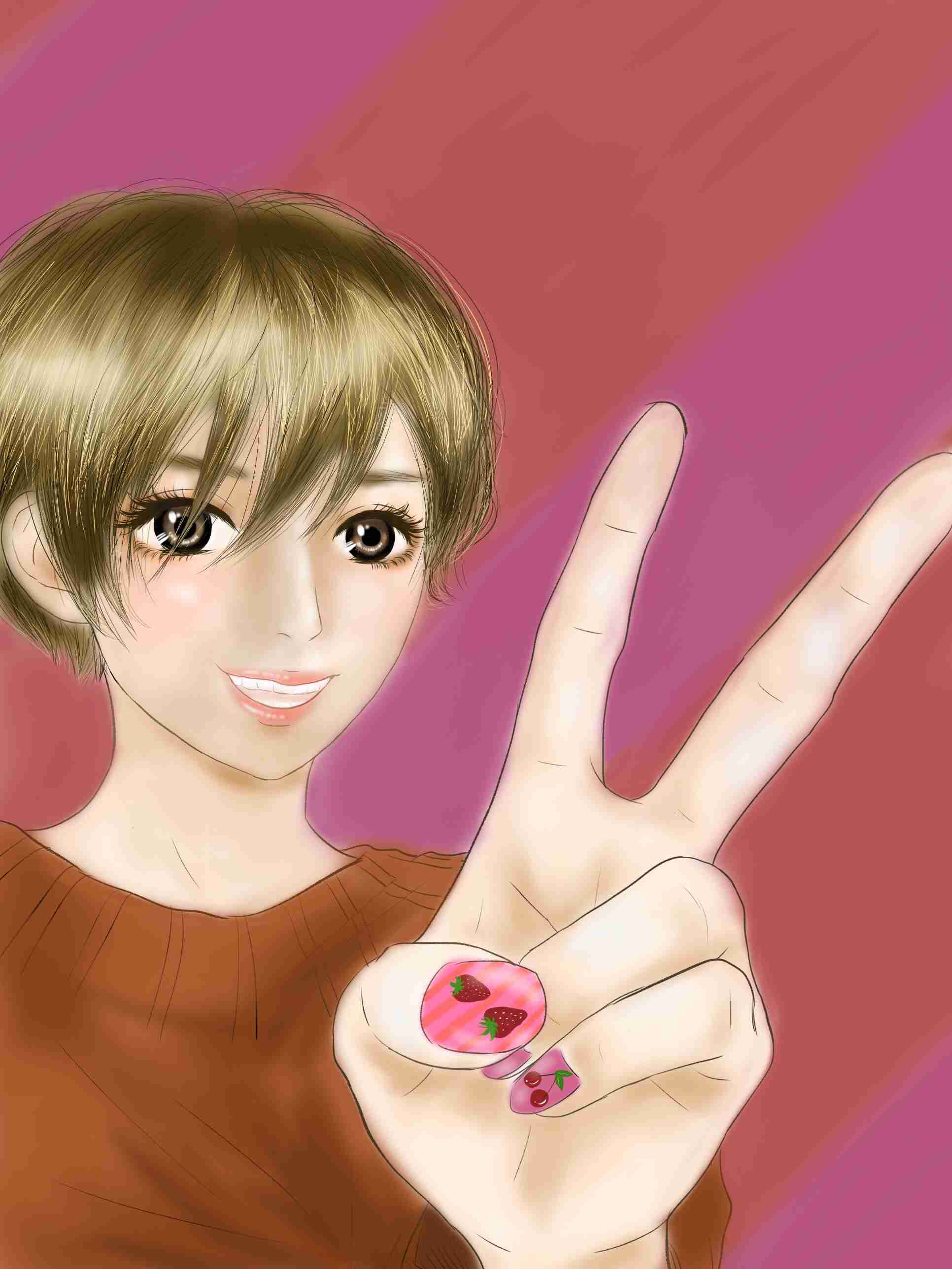女の子の絵を描くトピ Part5