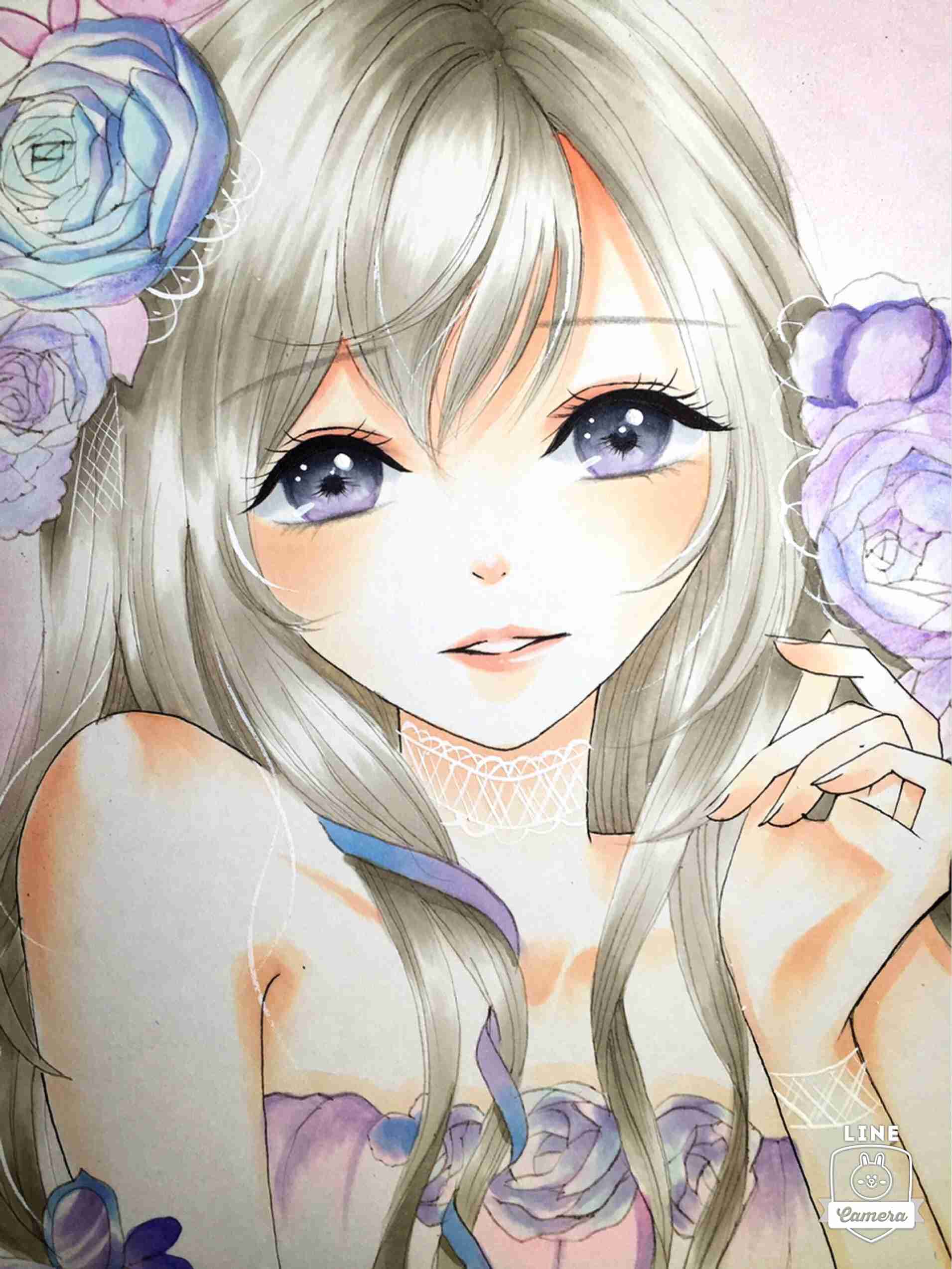 女の子の絵を描くトピ Part5