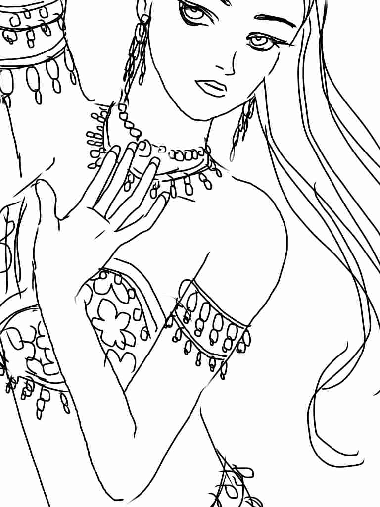 女の子の絵を描くトピ Part5