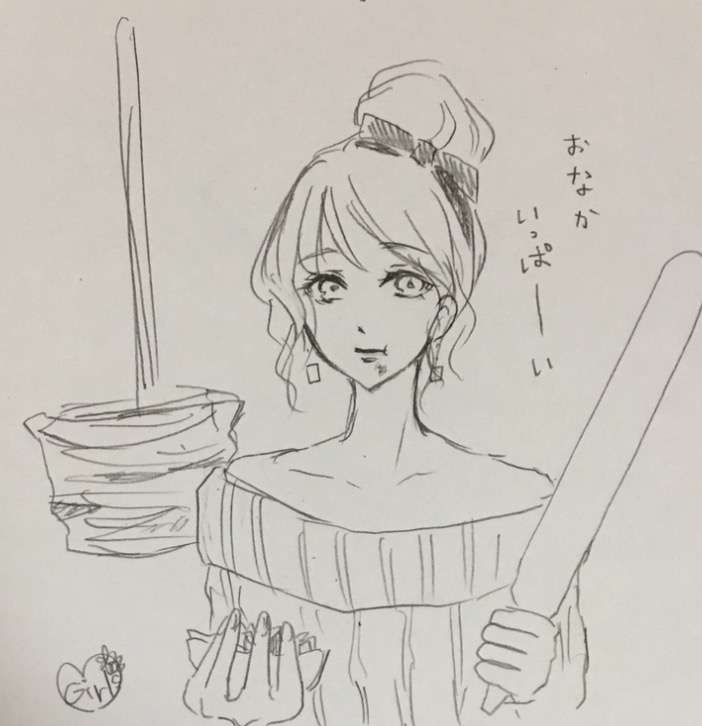 女の子の絵を描くトピ Part5