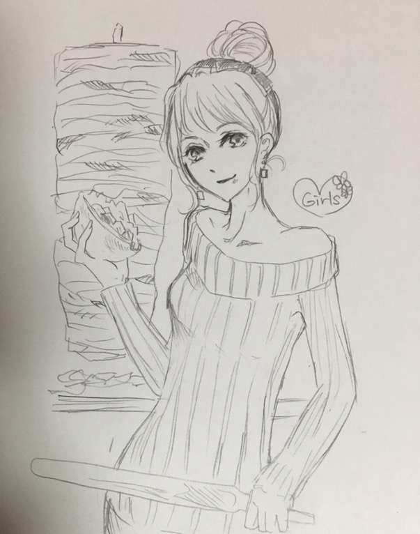 女の子の絵を描くトピ Part5