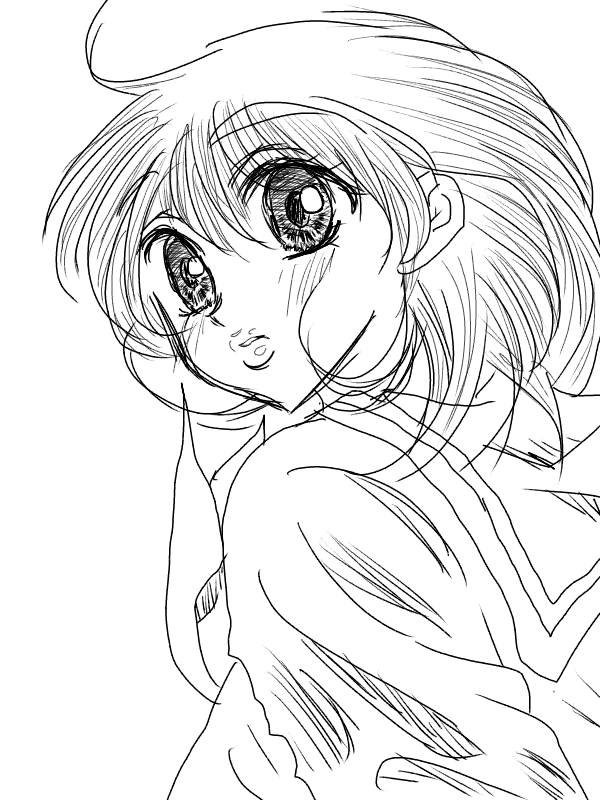女の子の絵を描くトピ Part5