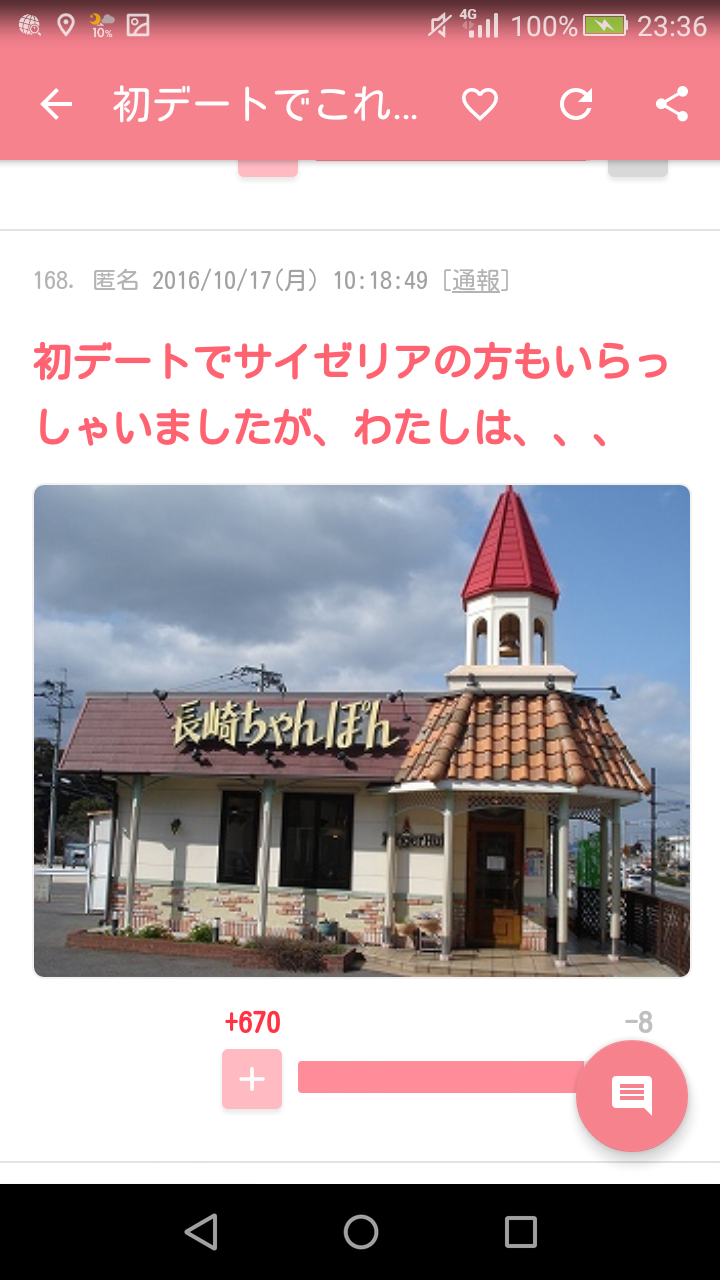 じわじわ来るガルちゃんの投稿