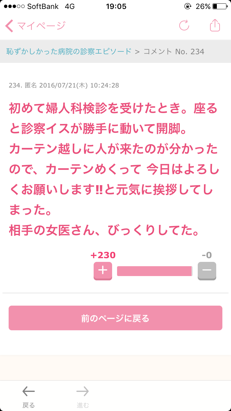 じわじわ来るガルちゃんの投稿