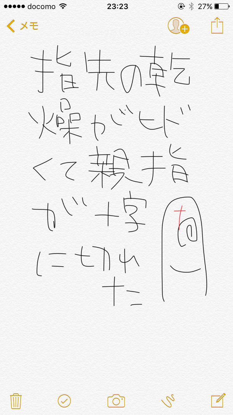 筆談で土曜の夜を静かに楽しく過ごすトピ
