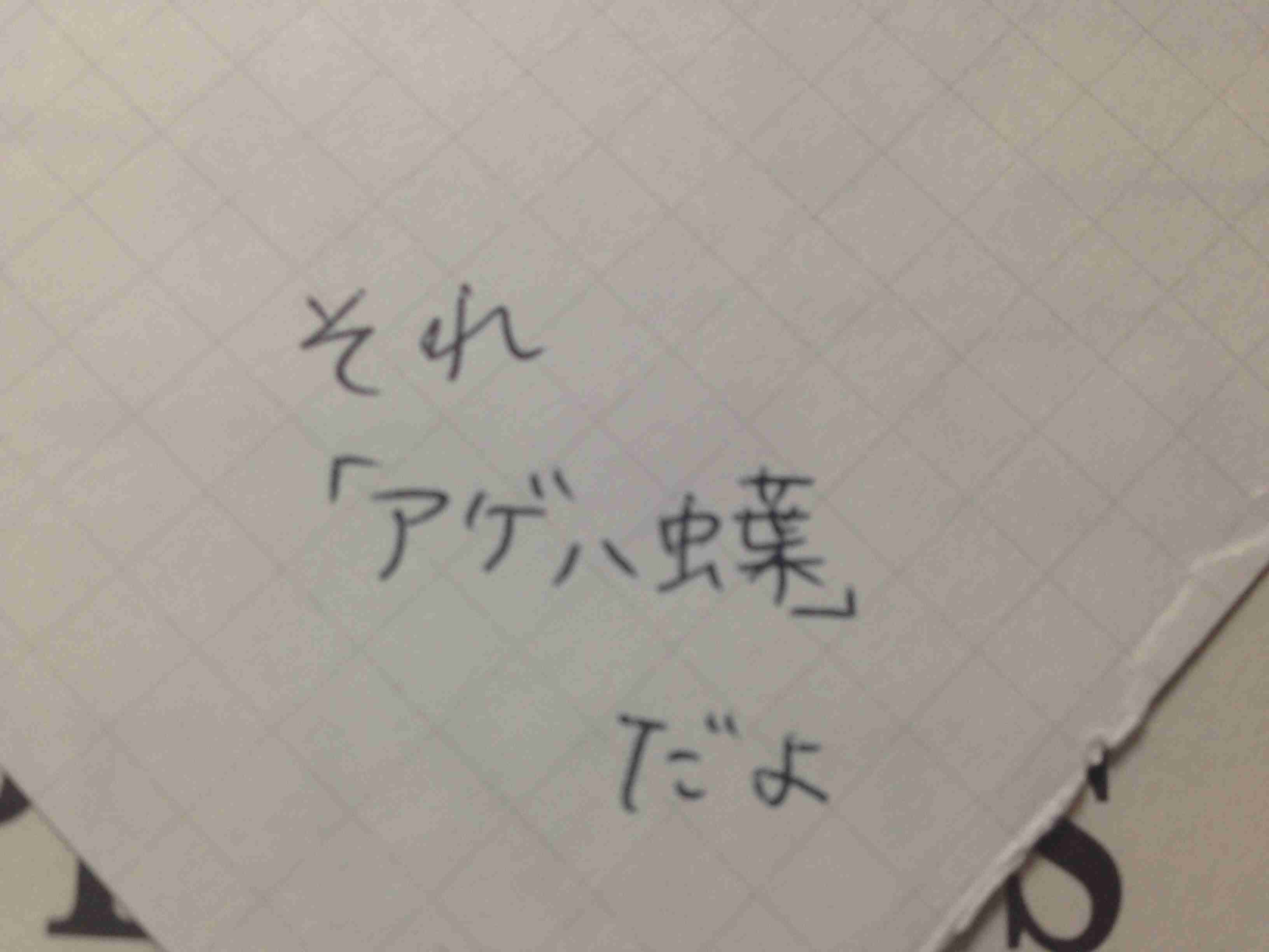 筆談で土曜の夜を静かに楽しく過ごすトピ