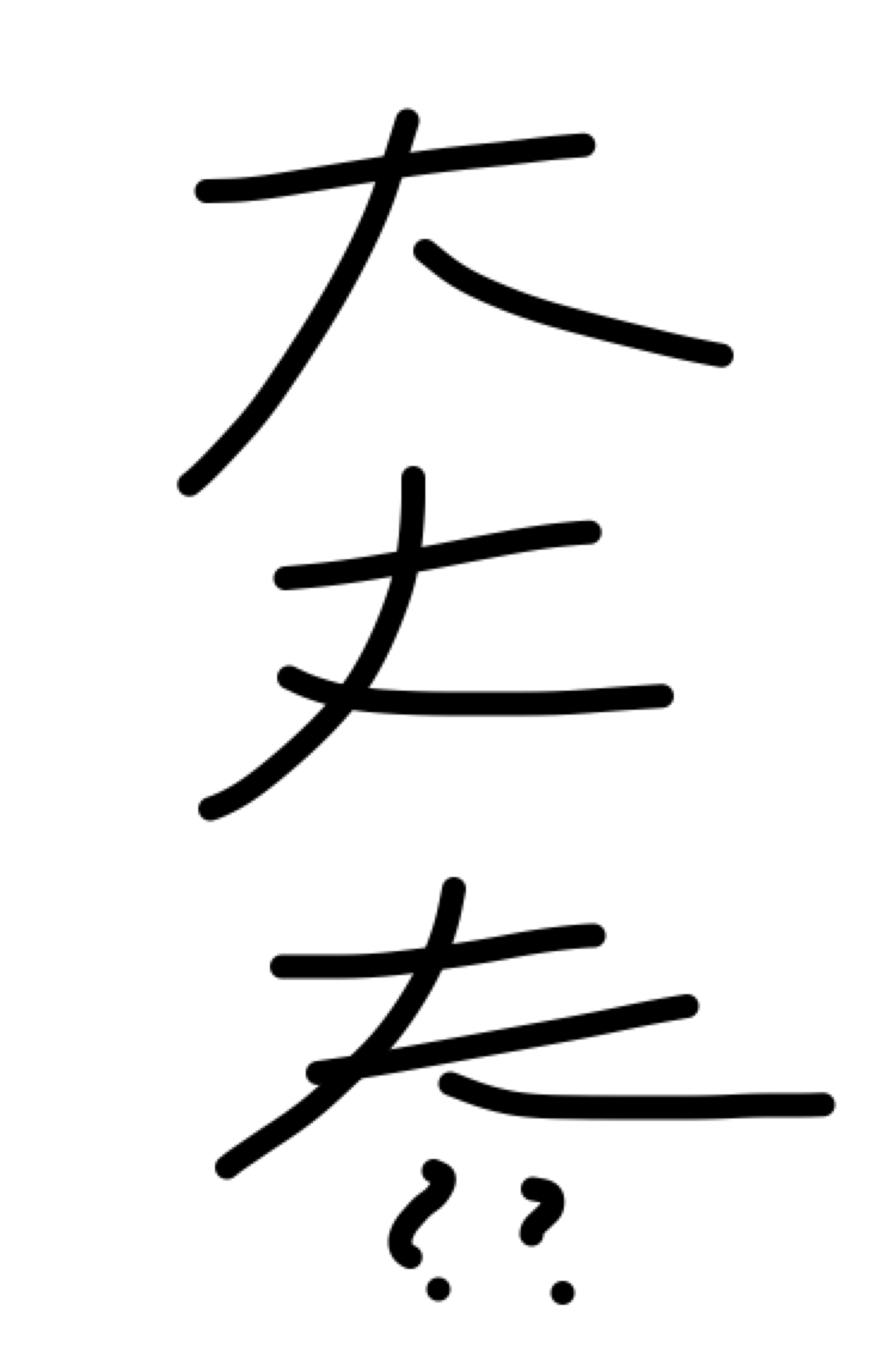 筆談で土曜の夜を静かに楽しく過ごすトピ