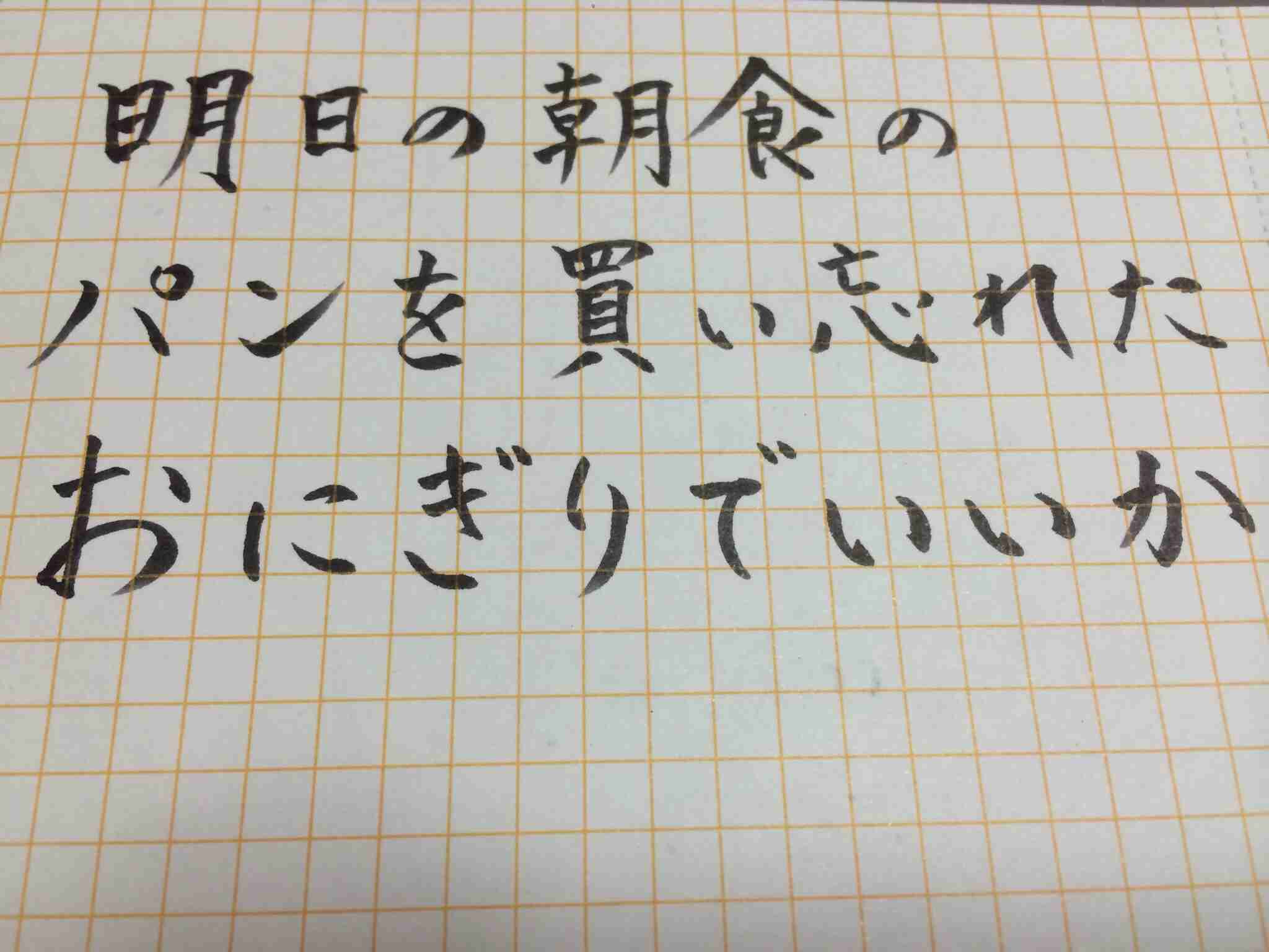筆談で土曜の夜を静かに楽しく過ごすトピ