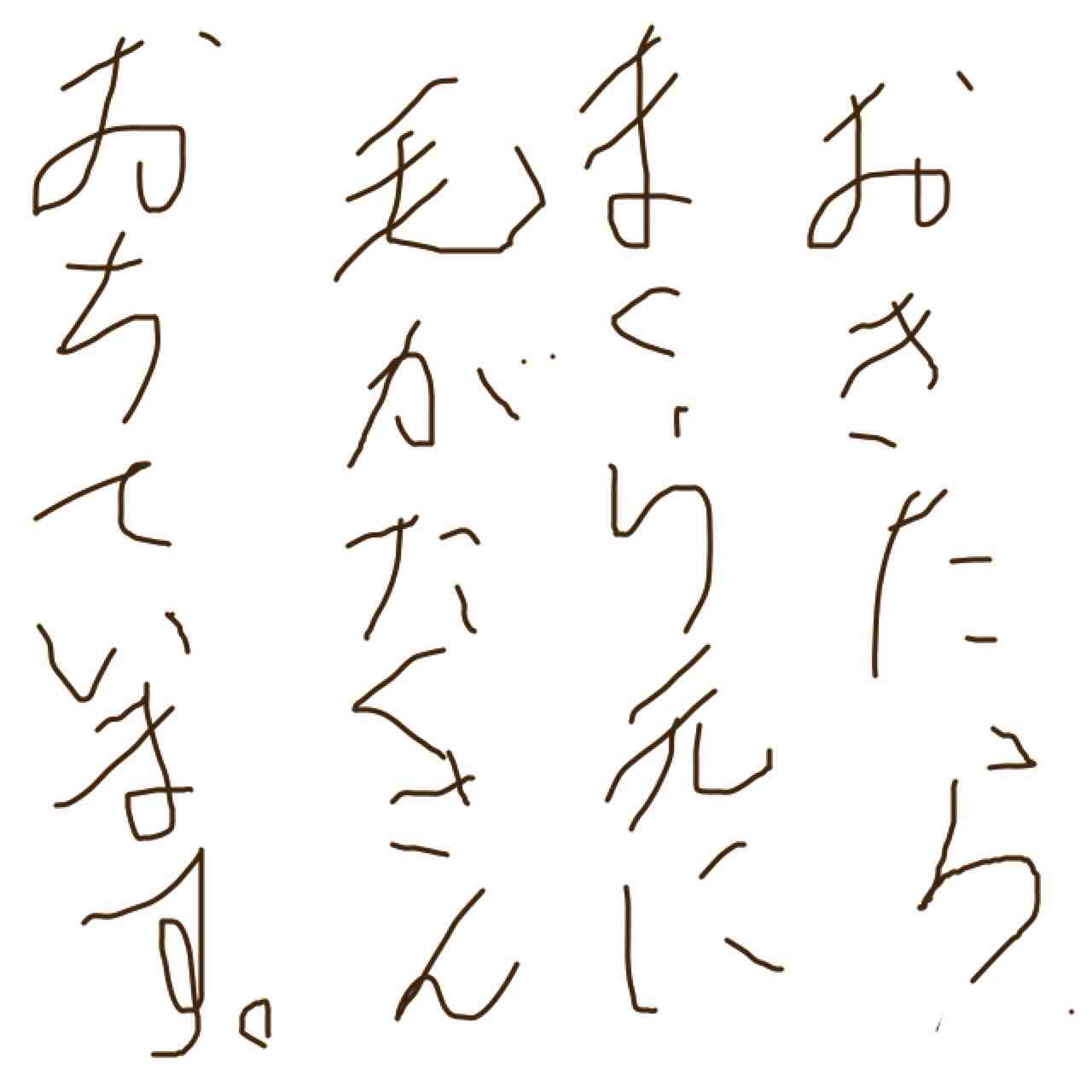 筆談で土曜の夜を静かに楽しく過ごすトピ