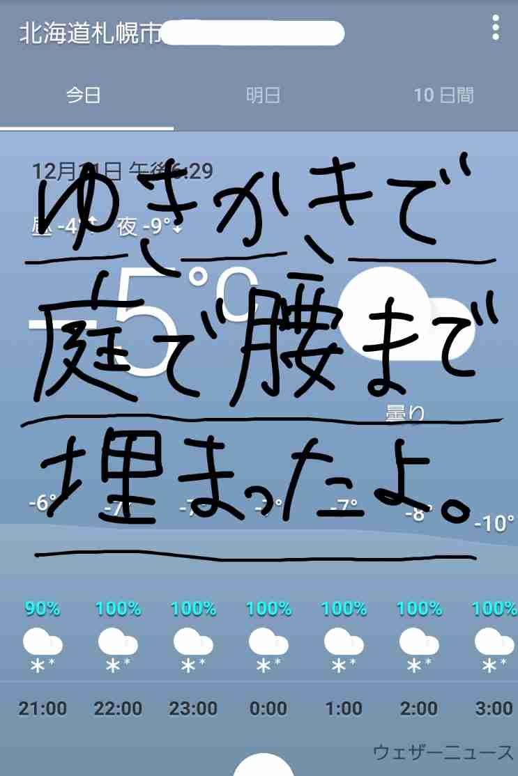 筆談で土曜の夜を静かに楽しく過ごすトピ