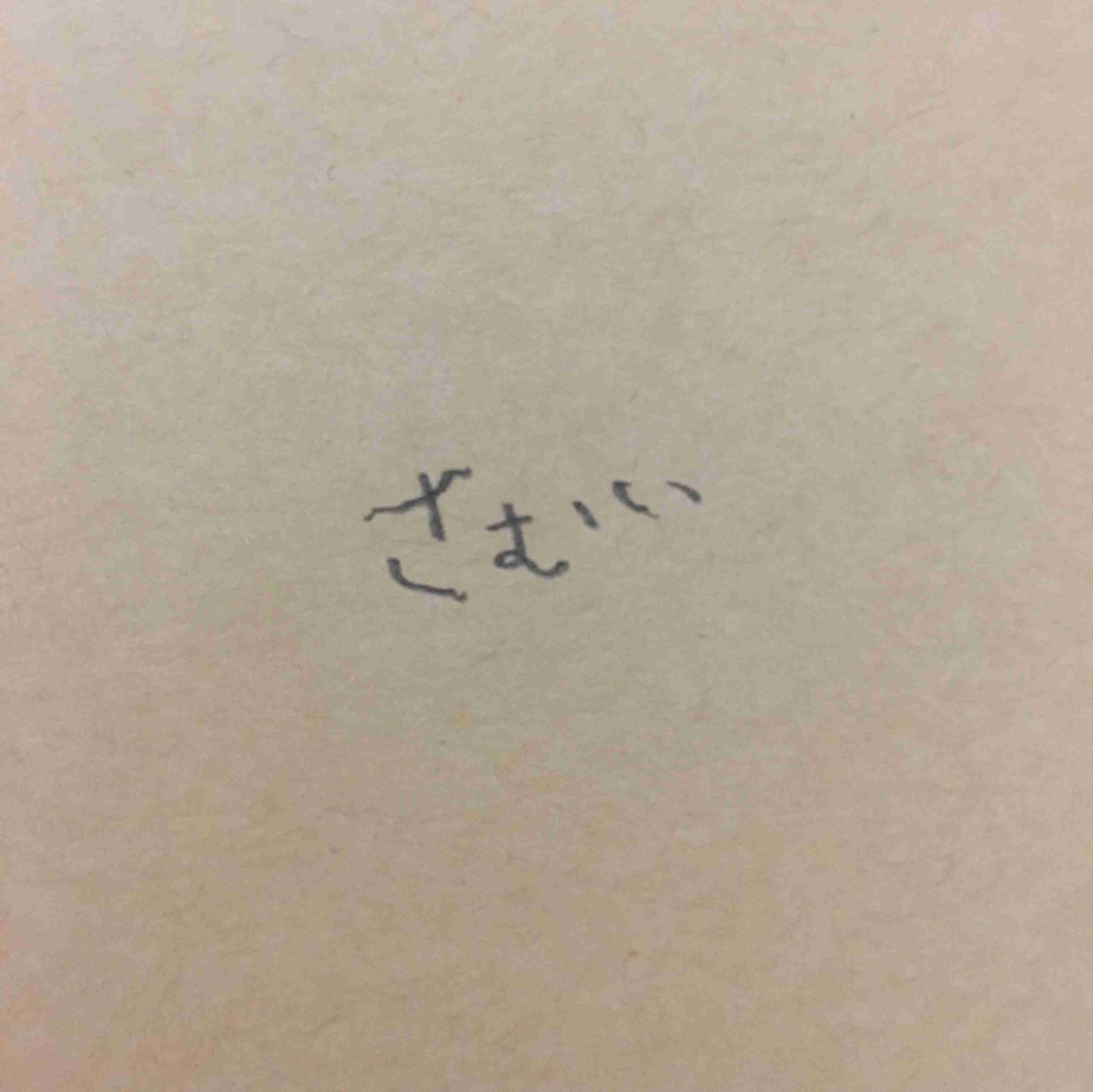 筆談で土曜の夜を静かに楽しく過ごすトピ