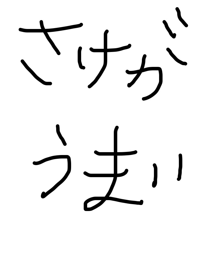 筆談で土曜の夜を静かに楽しく過ごすトピ