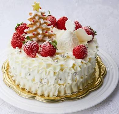 クリスマスのケーキ・ご馳走の画像いっぱい