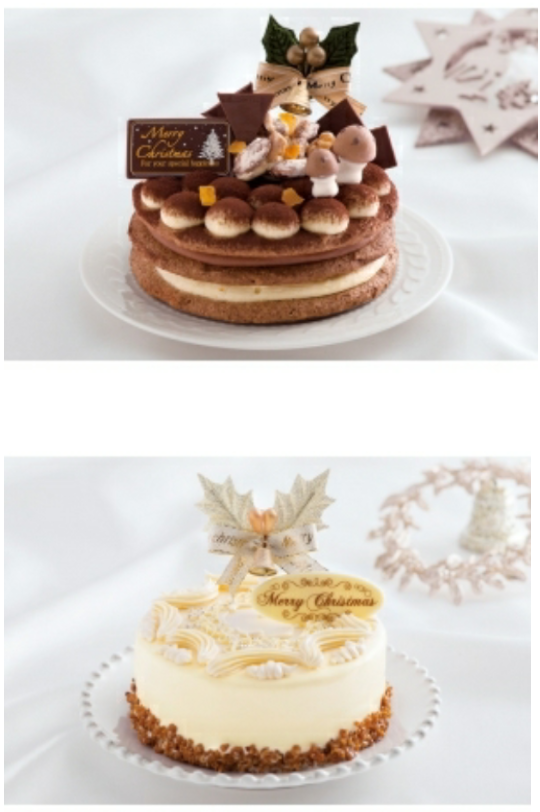 クリスマスのケーキ・ご馳走の画像いっぱい