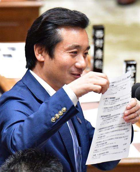 民進・蓮舫代表が激怒 「ラブホに女性連れ込み未遂」報道の初鹿明博氏が青年局長辞任
