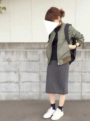 リュックコーデ教えてください