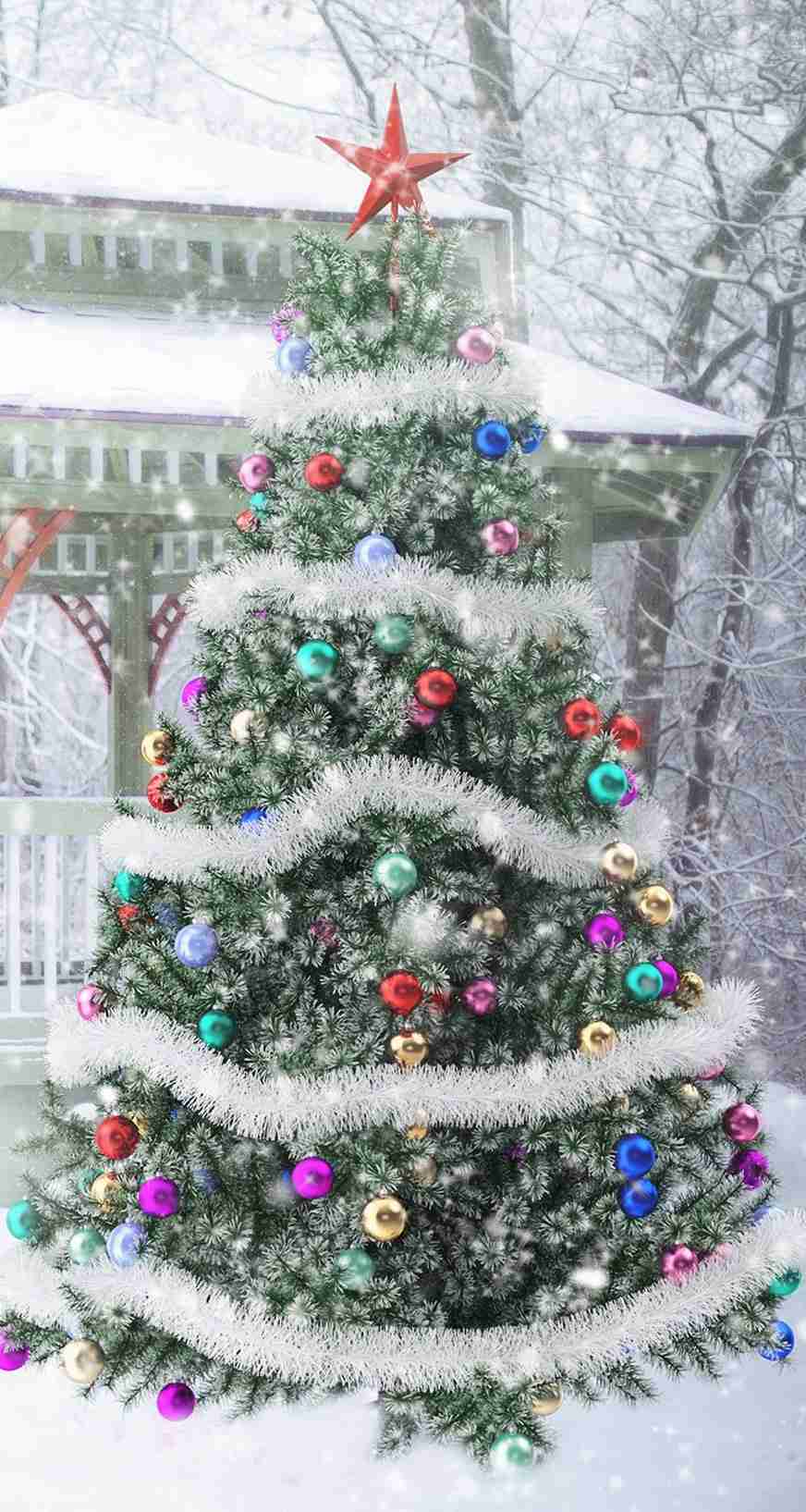 クリスマスツリーの画像を貼っていくトピ
