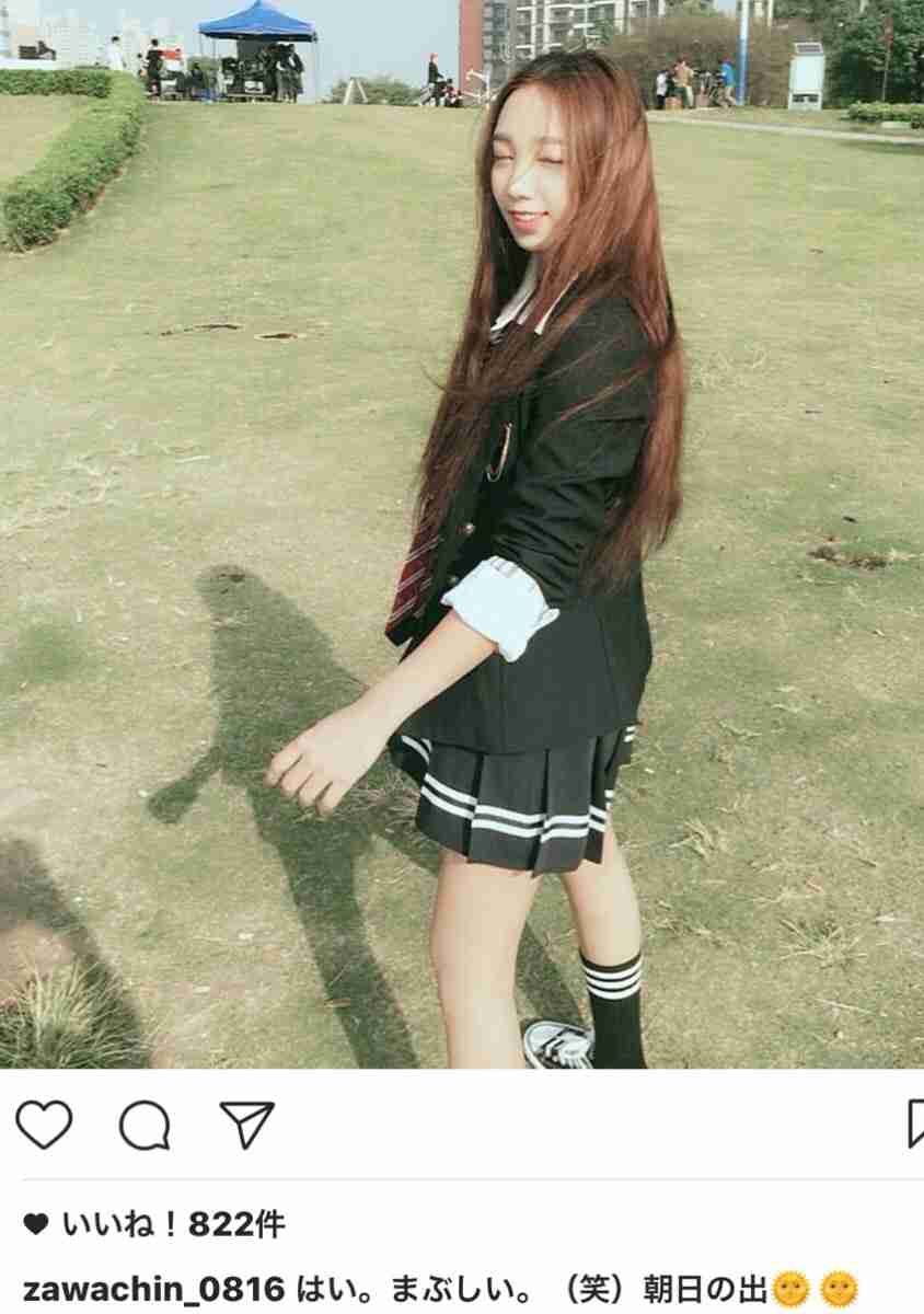 ざわちん、セクシーなタトゥー姿を公開!? なんと中国で映画撮影中！