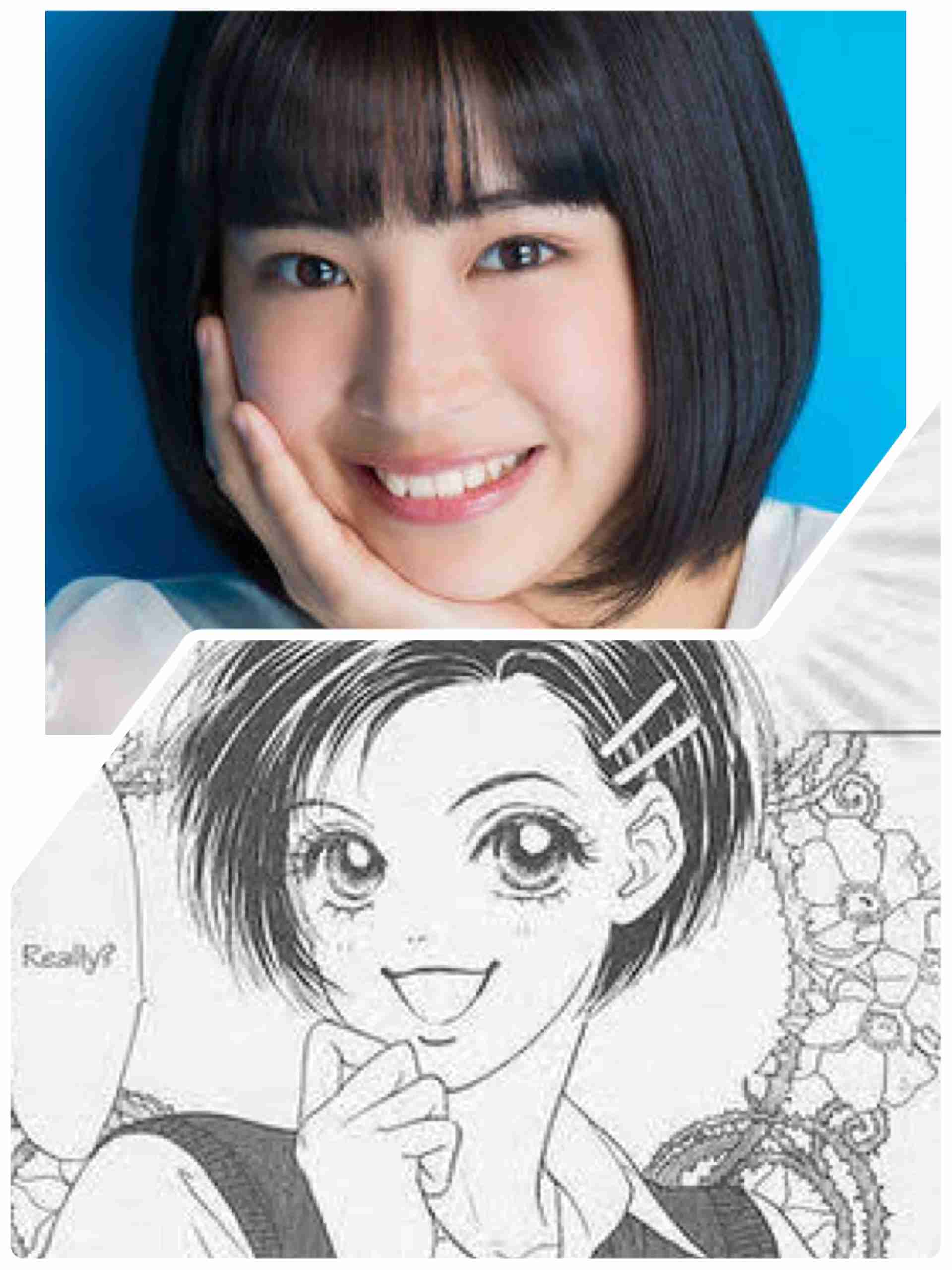 アニメヒロインの顔を女性有名人で当てはめてみるトピ