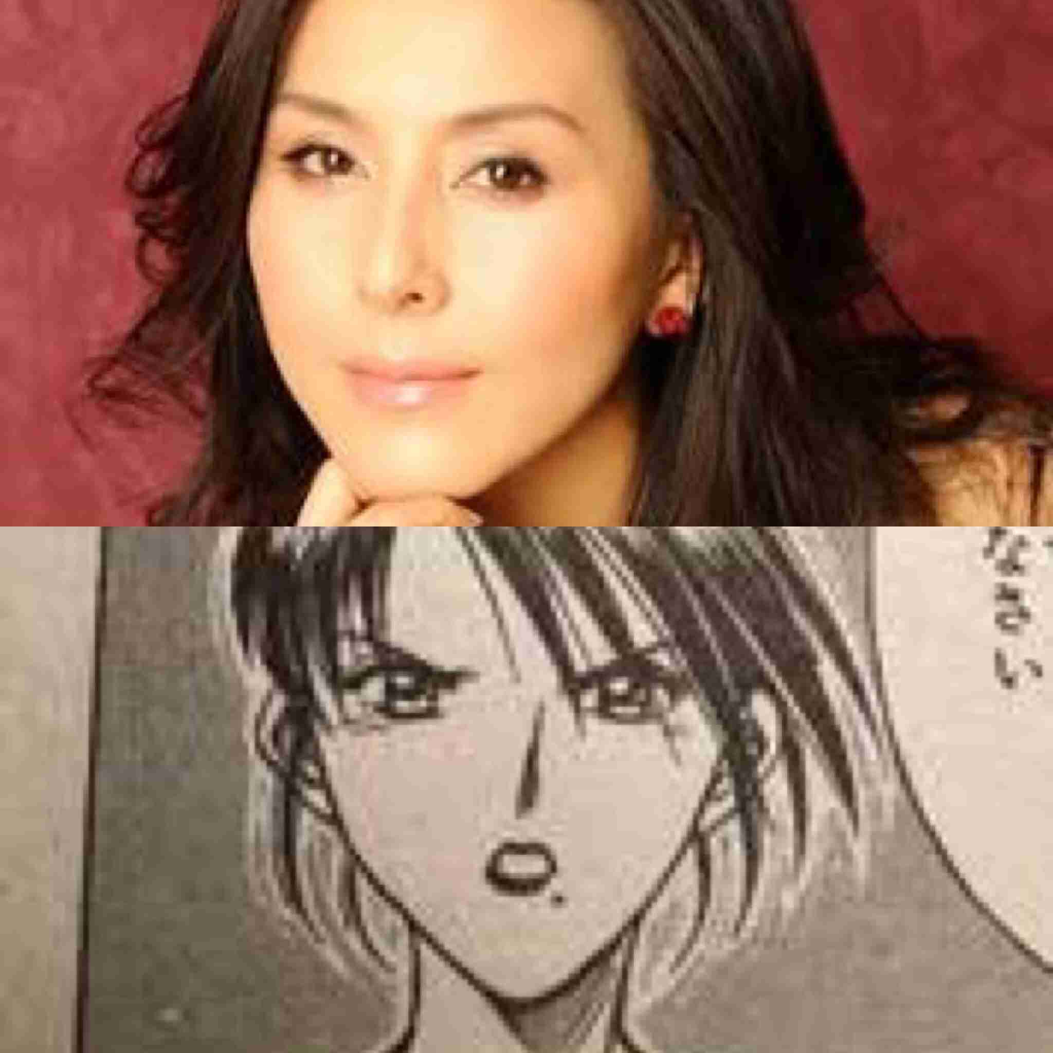 アニメヒロインの顔を女性有名人で当てはめてみるトピ
