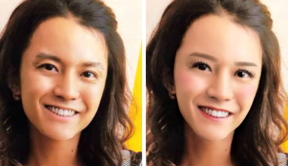 芸能人を勝手にメイク！