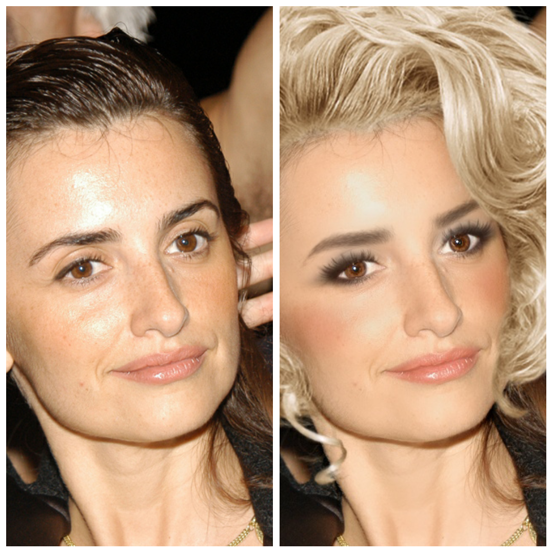 芸能人を勝手にメイク！