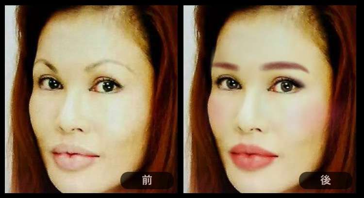 芸能人を勝手にメイク！