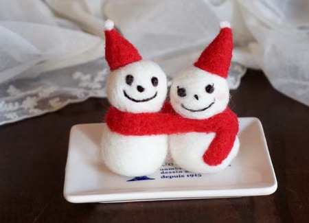 ふわふわが集まるトピ