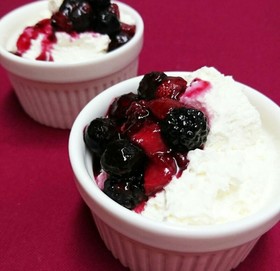 ふわふわが集まるトピ