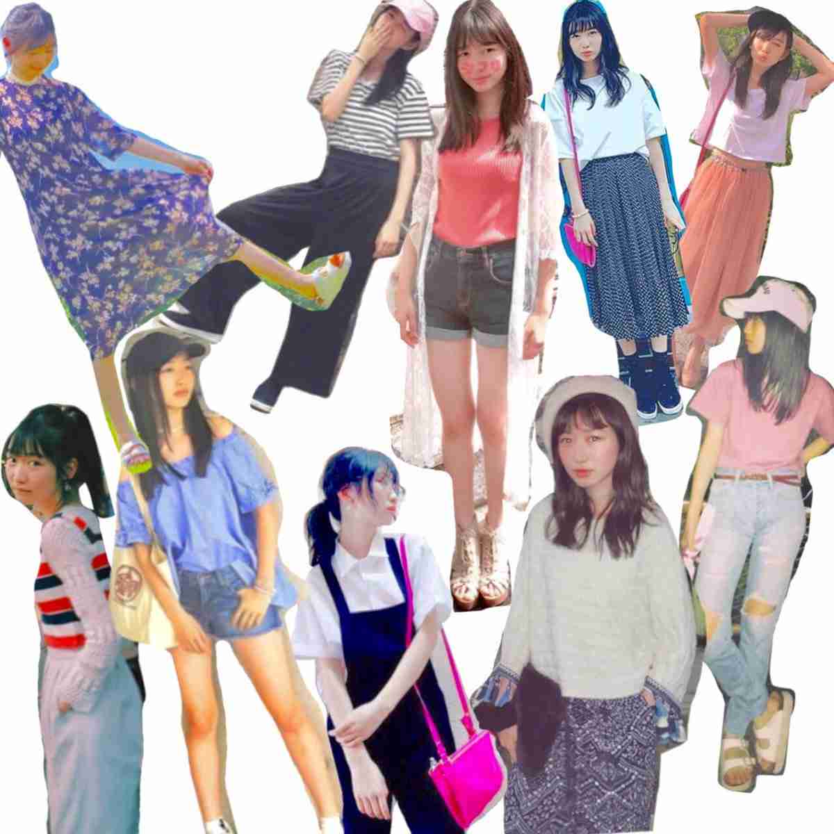 自分の私服に近い画像を載せるトピ