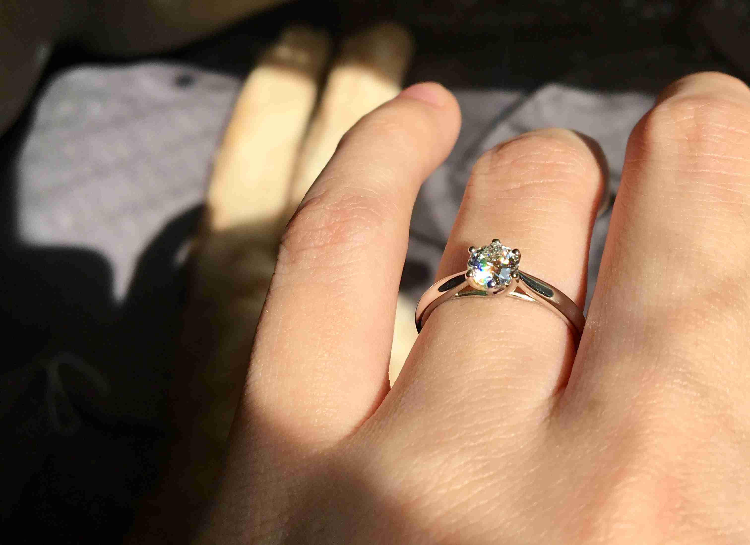 婚約指輪どこで購入されましたか?