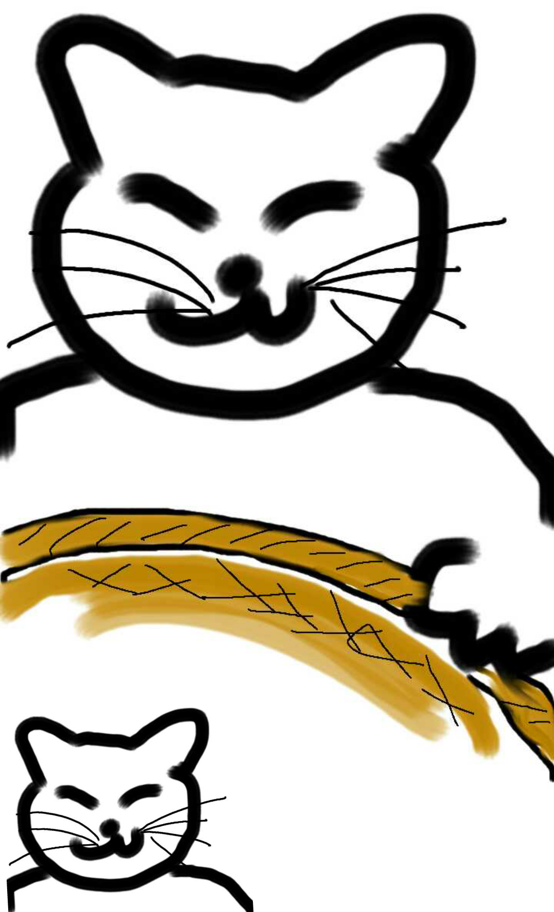 【お絵描き】子猫産まれました(=^ェ^=)