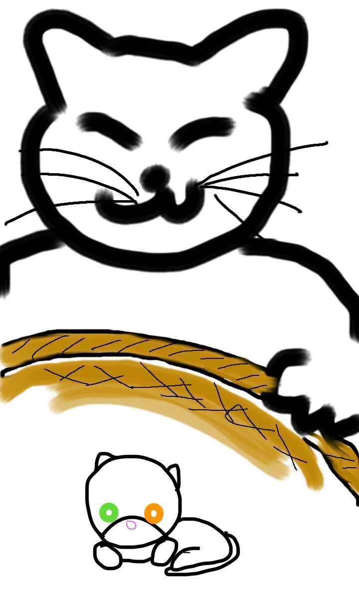 【お絵描き】子猫産まれました(=^ェ^=)