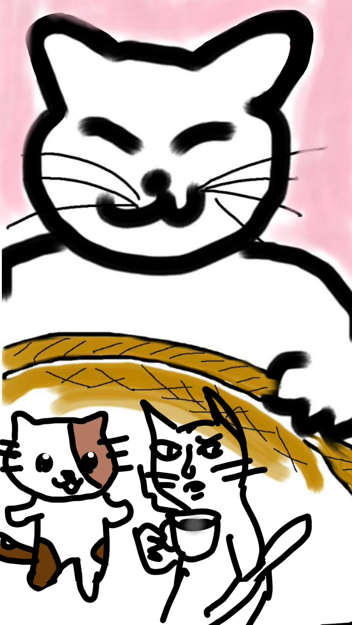 【お絵描き】子猫産まれました(=^ェ^=)