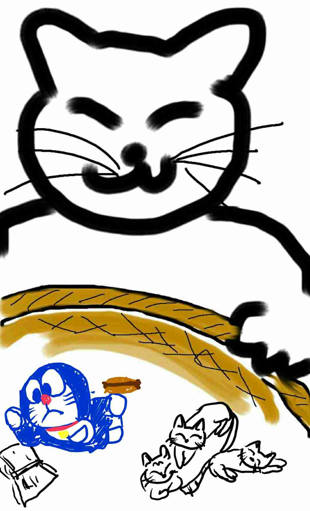 【お絵描き】子猫産まれました(=^ェ^=)