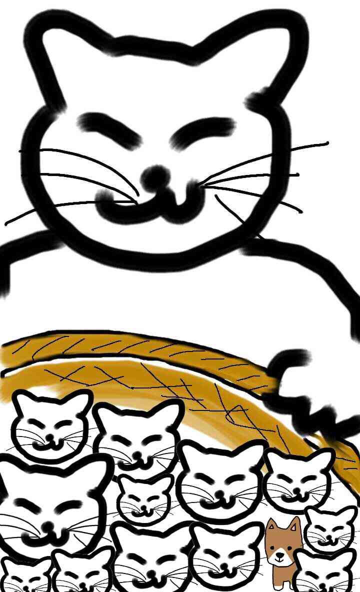 【お絵描き】子猫産まれました(=^ェ^=)