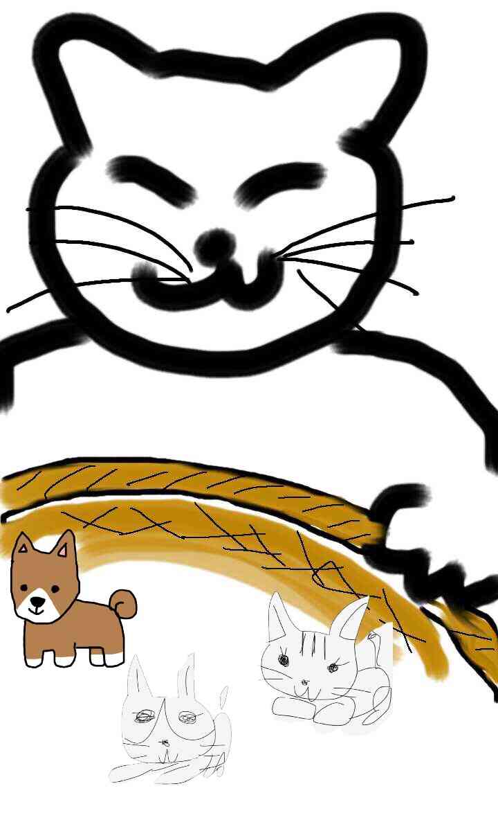 【お絵描き】子猫産まれました(=^ェ^=)