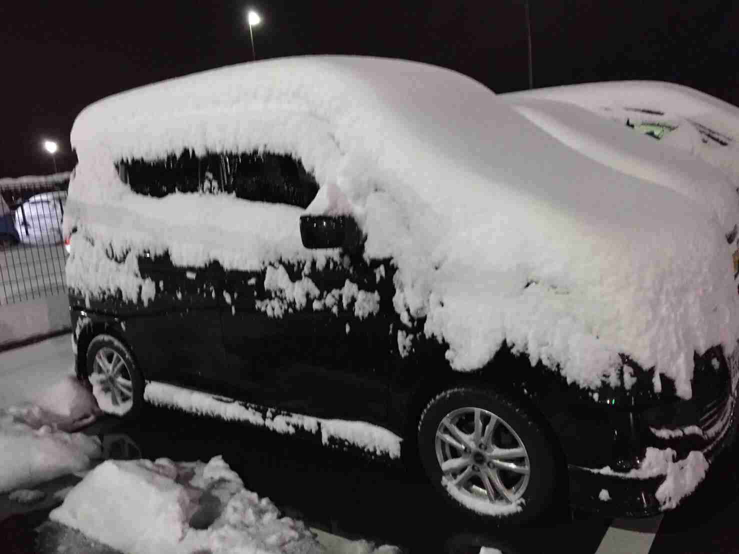 今いる場所の雪の様子を教えてください