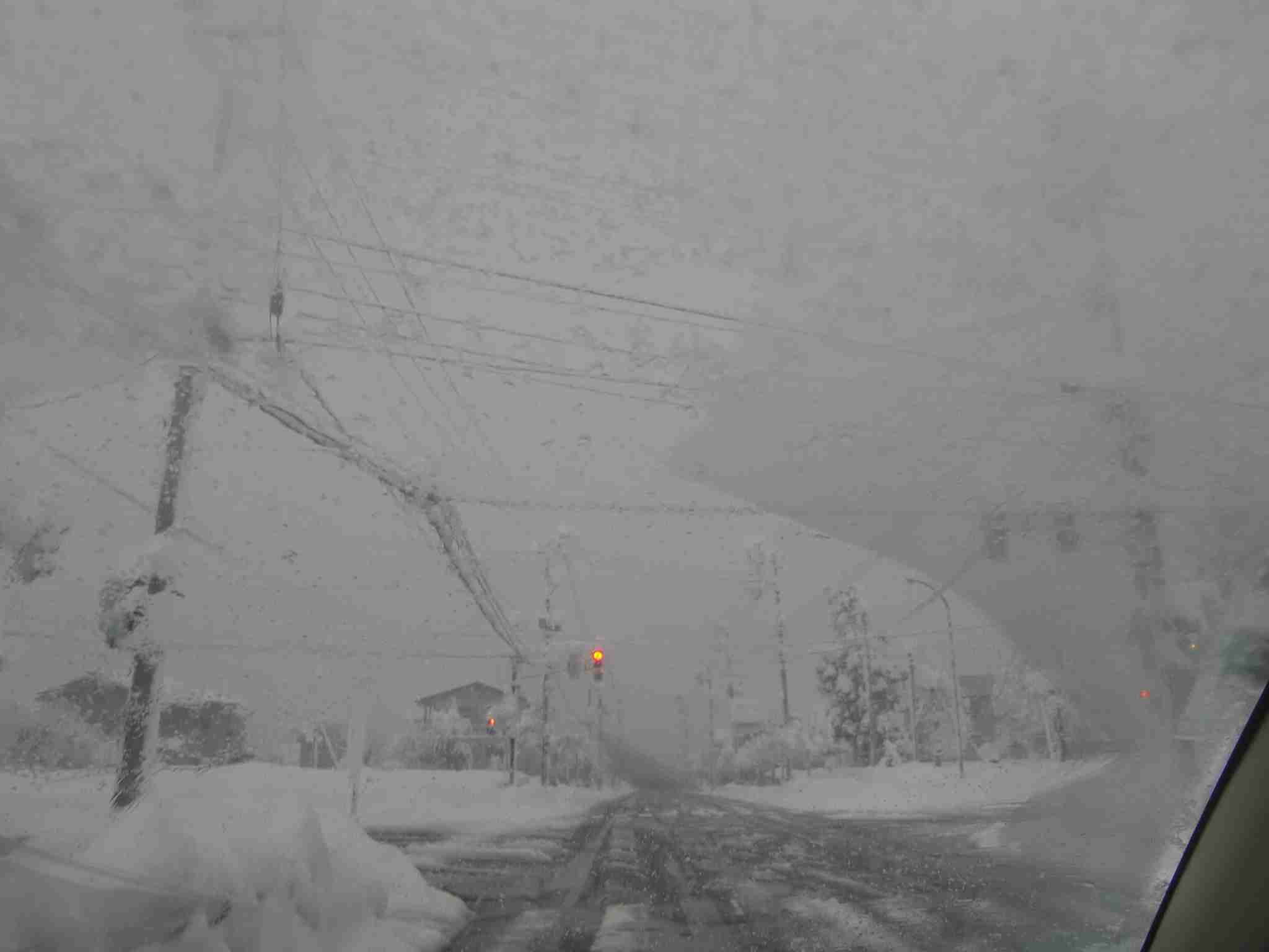 今いる場所の雪の様子を教えてください