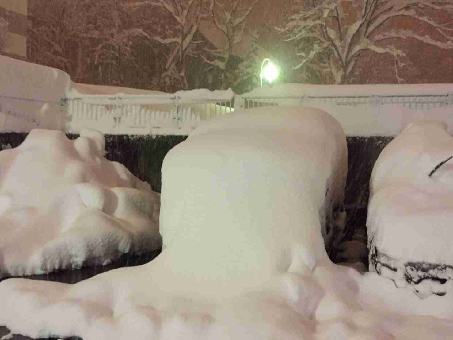 今いる場所の雪の様子を教えてください