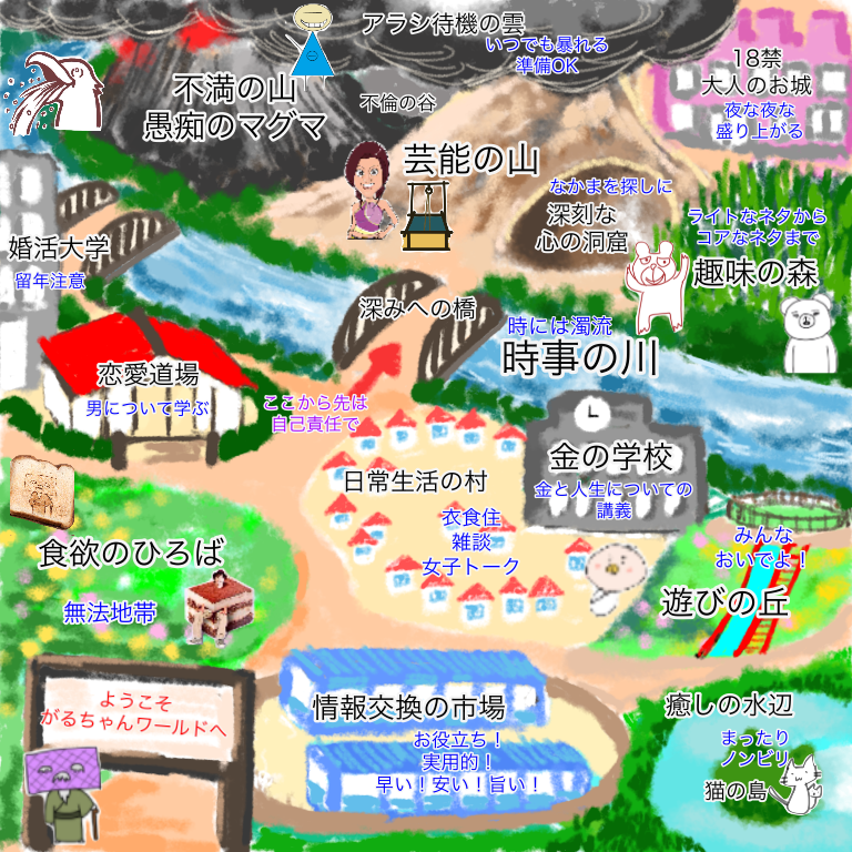 【絵トピ】ガルちゃん村