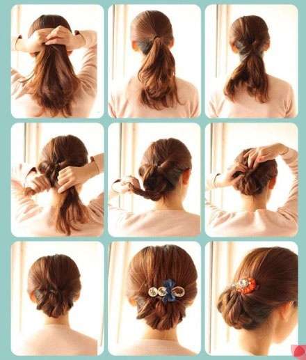 ミディアムヘアのアレンジ